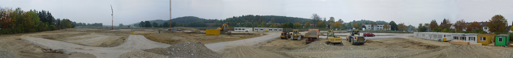 Das neue Graf-Rasso-Gymnasium am 14.10.2006