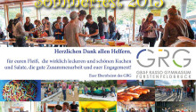Sommerfest 2015, Herzlichen Dank allen Helfern