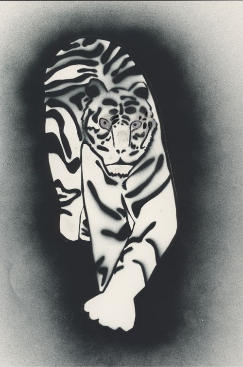 Schablone Tiger2