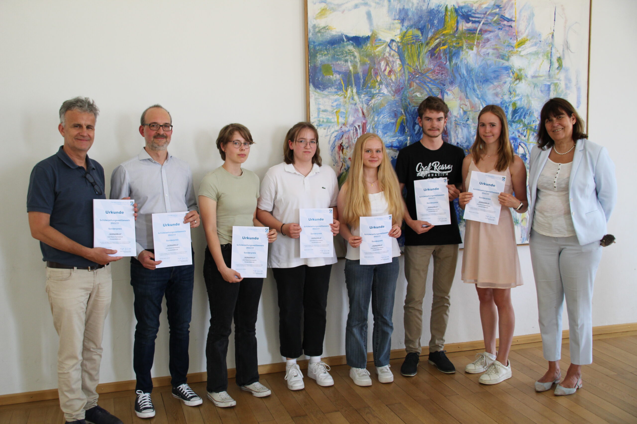 Schülerzeitung „Sgrabble“ gewinnt Sonderpreis