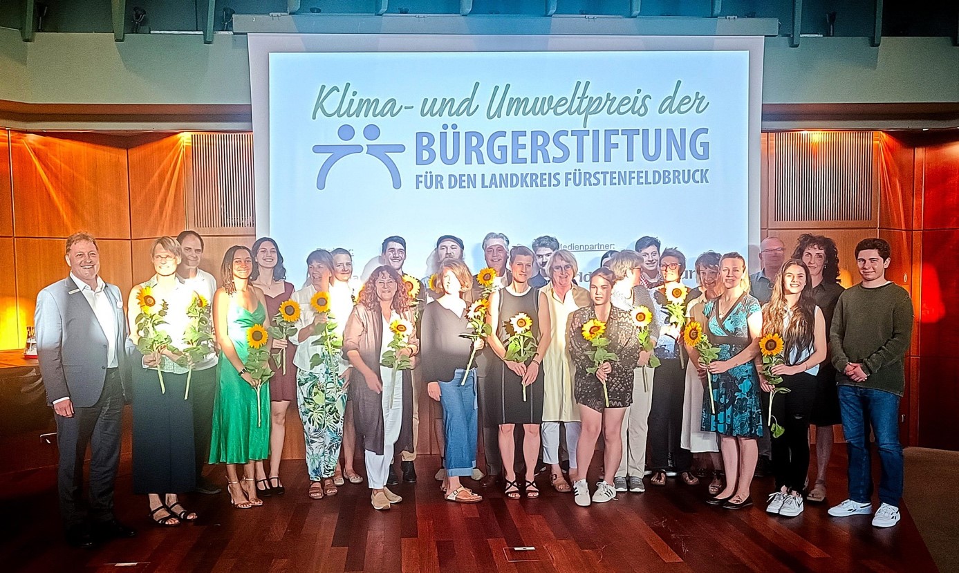GRG erhält Klima- und Umweltpreis der Bürgerstiftung für den Landkreis Fürstenfeldbruck