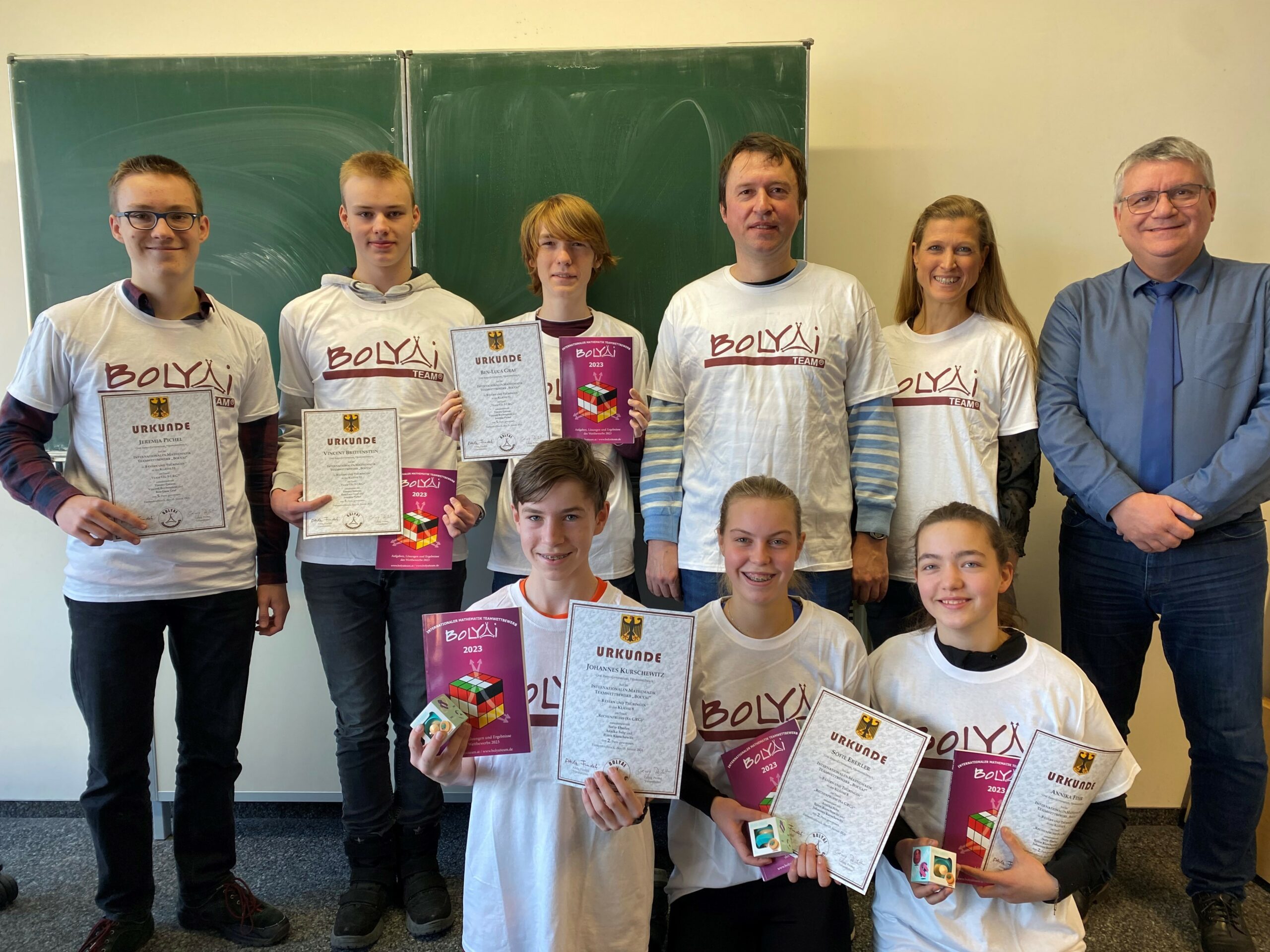 Erfolge beim internationalen Mathematik-Wettbewerb Bolyai